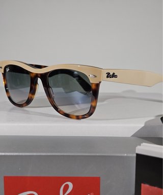 Occhiali Ray Ban Wayfarer Havana Beige