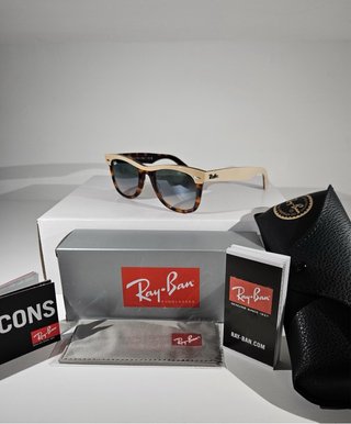 Occhiali Ray Ban Wayfarer Havana Beige
