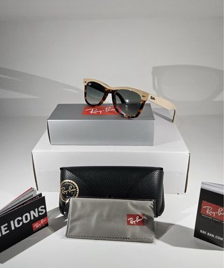 Occhiali Ray Ban Wayfarer Havana Beige