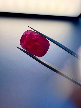 Rubí Imperial Corazón Púrpura 13.01 ct