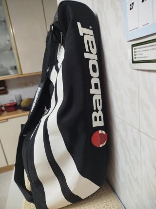 Raquetero Babolat Negro.  Raquetero 12 raquetas.