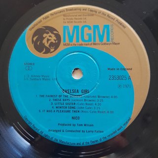 Nico - Chelsea Girl Vinile