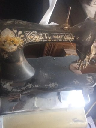 Máquina de coser antigua Sigma