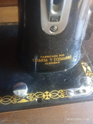 Máquina de coser antigua Sigma
