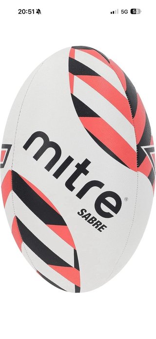 Balón de Rugby Mitre Sabre Talla 5