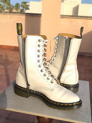 Botas Dr Martens vaqueras con cremallera n 37