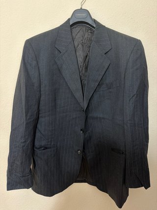 Blazer Pierre Cardin Lino Lana Gris