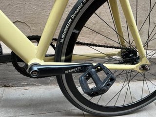 Bicicleta Fixie/Contrapedal Amarilla