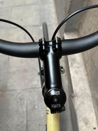 Bicicleta Fixie/Contrapedal Amarilla