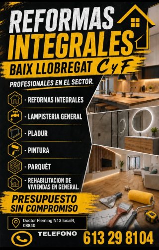 Empresa especializada en Reformas integrales.