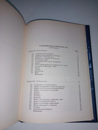 Historia del pensamiento. Filosofía contemporánea