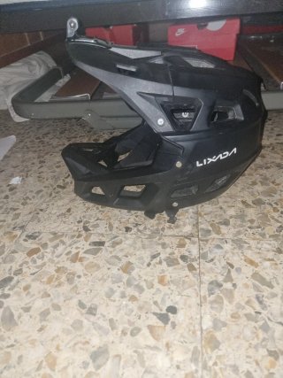 Casco Bici Descenso LIXADA Negro Talla M