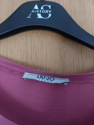 T-shirt Liu Jo Tg. S con maniche in pizzo