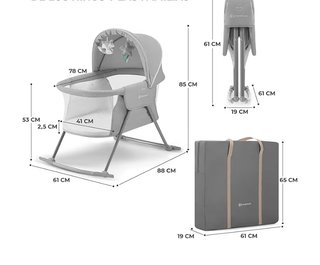 Cuna de viaje Kinderkraft