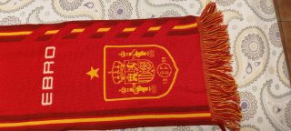 Bufanda España Original EBRO Roja y amarilla