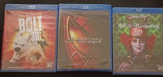 Lote 3 Películas Blu-ray 3D