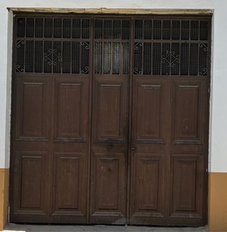 Puerta de hierro 2.70x2.80