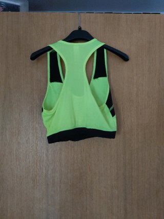 Top crop A-Story verde/negro taglia L/XL