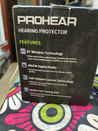 PROHEAR EM-033 Auriculares FM AM Bluetooth