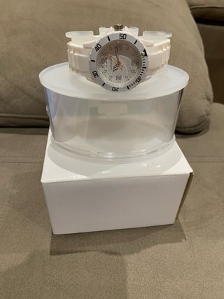 Reloj Deportivo Blanco Silicona