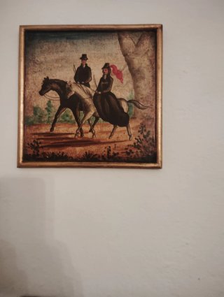 Cuadro antiguo pintado por Juan Rey