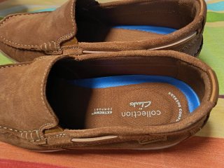Mocasines 46 Clarks Marrones