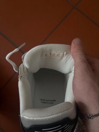 Sneakers Louis Vuitton Uomo Nero Bianco