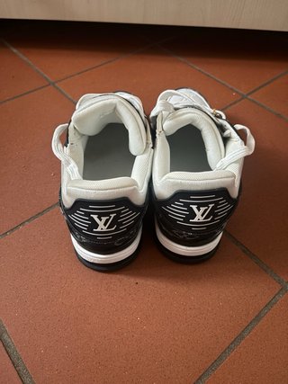 Sneakers Louis Vuitton Uomo Nero Bianco