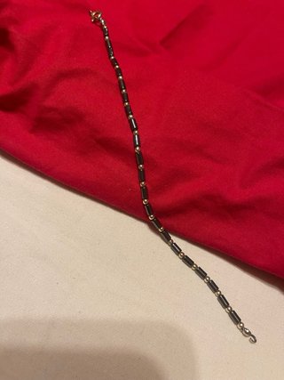 Bracciale Ematite Nera e Oro