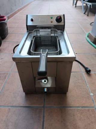 Freidora industrial acero inoxidable