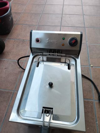 Freidora industrial acero inoxidable