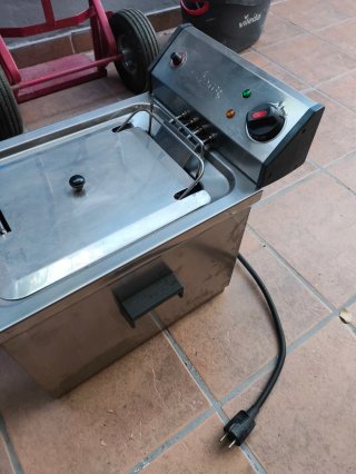 Freidora industrial acero inoxidable