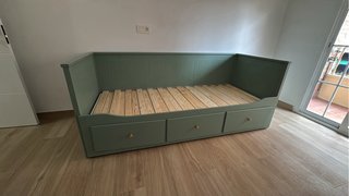 Cama Diván IKEA HEMNES con 2 colchones