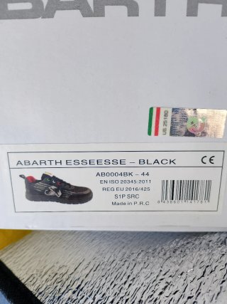 Scarpe antinfortunistiche Abarth 44