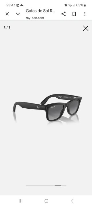 Gafas IA - Ray-Ban Meta, Wayfarer,