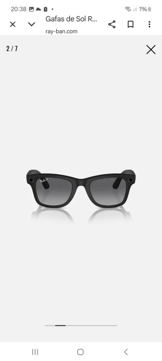 Gafas IA - Ray-Ban Meta, Wayfarer,