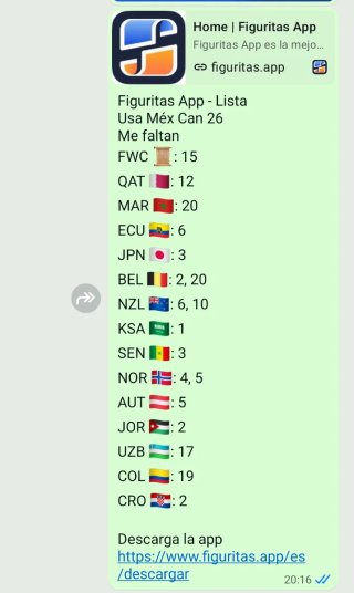 Cromos Mundial FIFA 2026