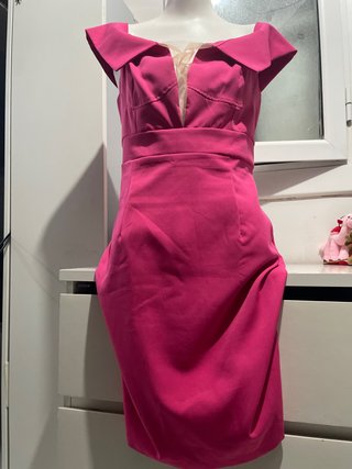 Vestido fiesta hombros descubiertos Talla L