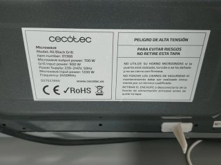 Microondas Cecotec