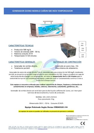 Compresor y pistola + cañón ozono + Taladro