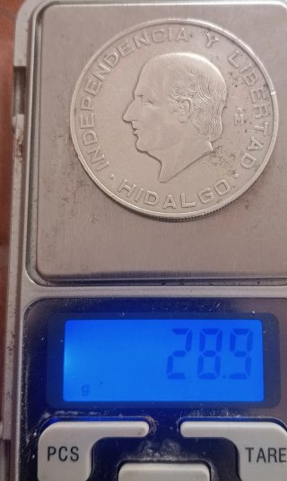 10 Pesos México Plata
