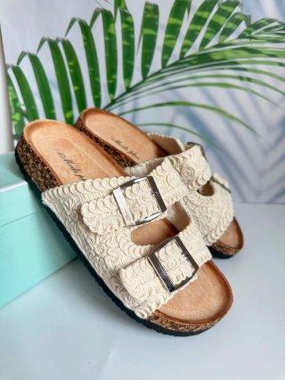 Sandalias encaje número 37
