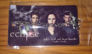 Pulsera Bella Swan Crepúsculo Eclipse hecha a mano