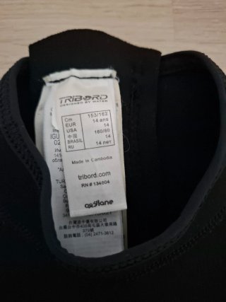 Traje Neopreno Niño Tribord Talla 14