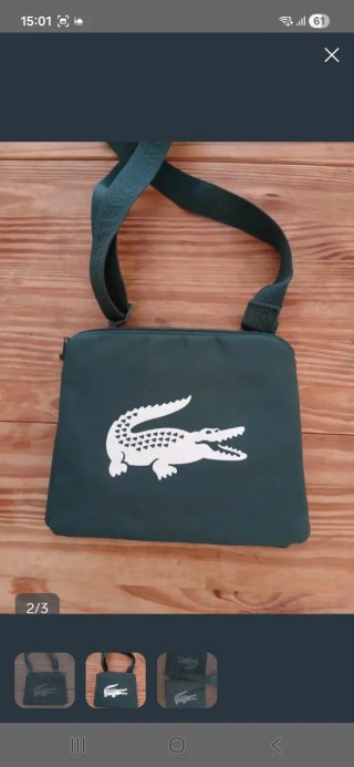 Bolso Lacoste verde