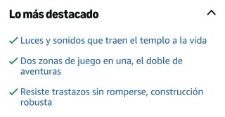 Star Wars Templo Jedi de Tenoo, Hasbro. Nuevo