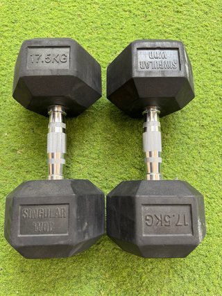 Mancuernas Singular WOD - Excelente estado
