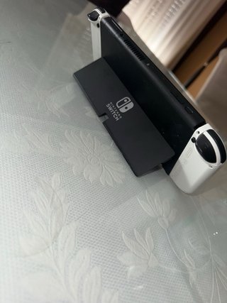 Nintendo Switch OLED Blanca + Juego + Dock + Acces