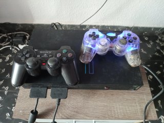 Playstation 2 PS2 Negra Ancha