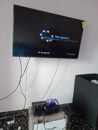 Playstation 2 PS2 Negra Ancha